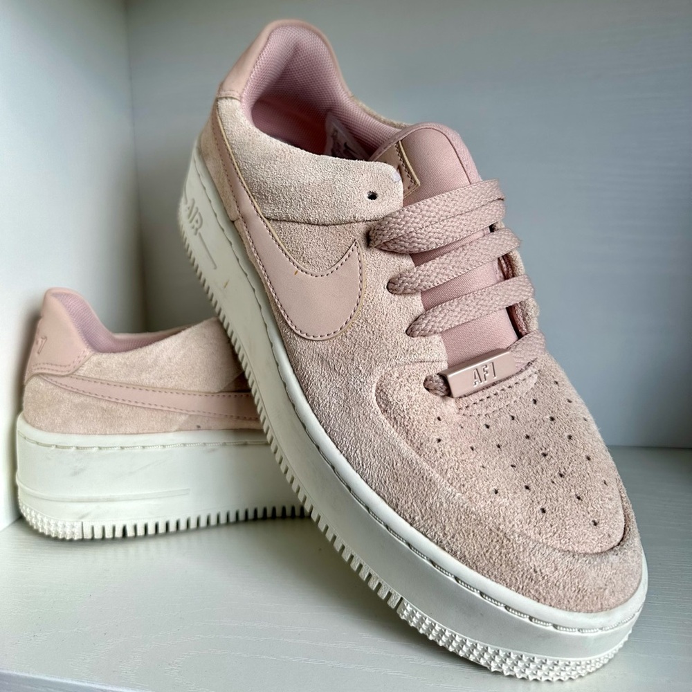 Pink Suede Nike AF1